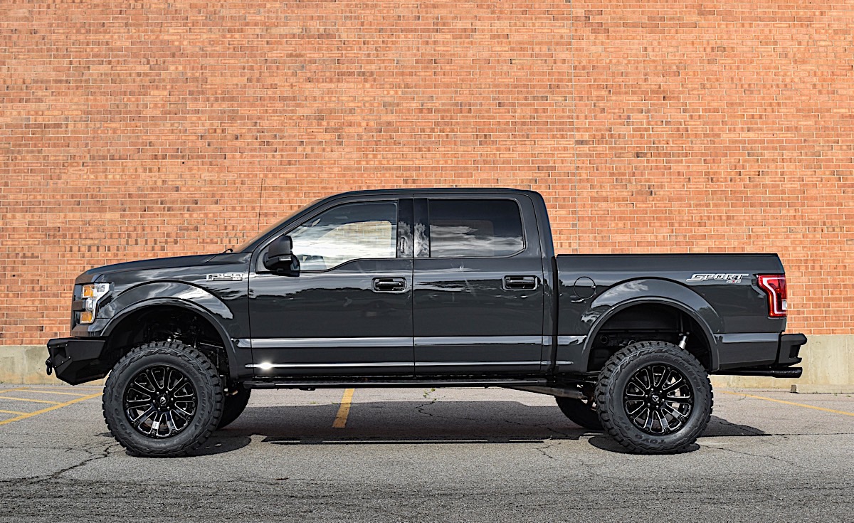 Ford F-150 with Fuel 1-Piece Wheels DIESEL D598